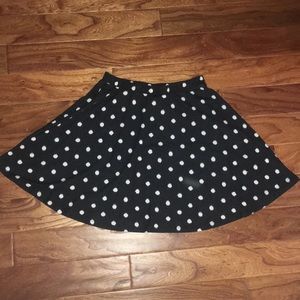 XS Mossimo Supply CO flowy polka dot skirt